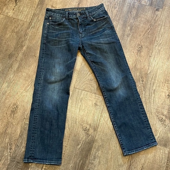 American Eagle 360‎ Flex Original Straight Jeans - Picture 1 of 8